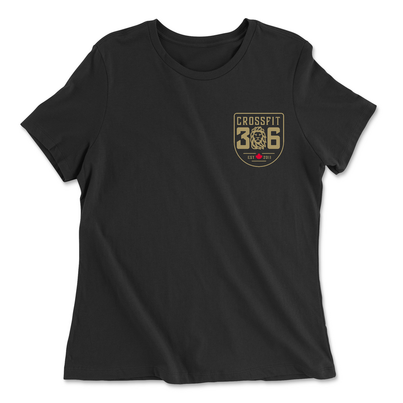 CrossFit 306 Training Ground Womens - Relaxed Jersey T-Shirt