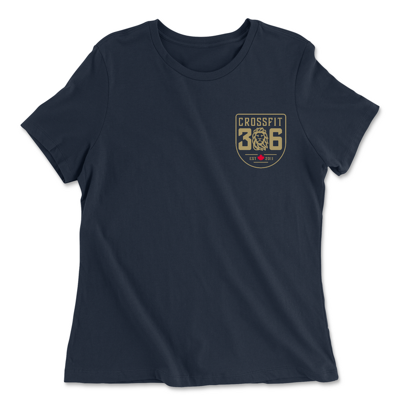 CrossFit 306 Training Ground Womens - Relaxed Jersey T-Shirt