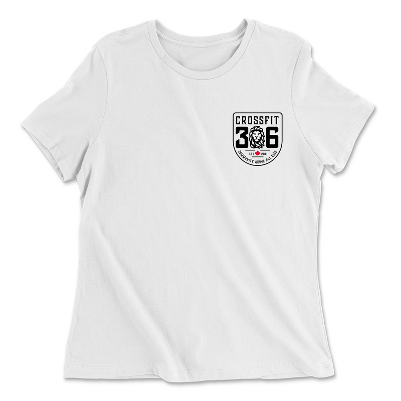 CrossFit 306 Standard Womens - Relaxed Jersey T-Shirt
