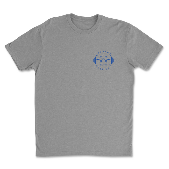 CrossFit Cortland Light Blue - Mens - T-Shirt