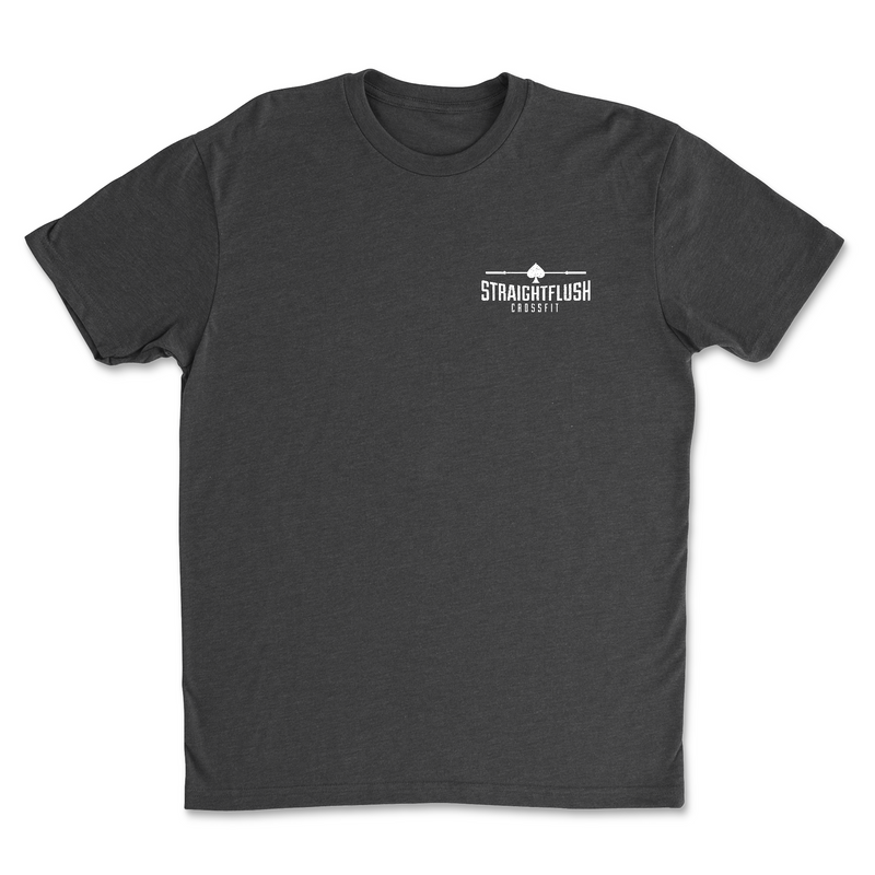 Straight Flush CrossFit Vintage Spade Barbell - Mens - T-Shirt