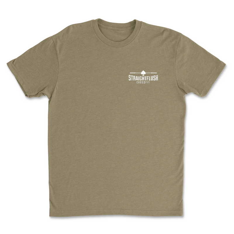 Straight Flush CrossFit Vintage Spade Barbell - Mens - T-Shirt