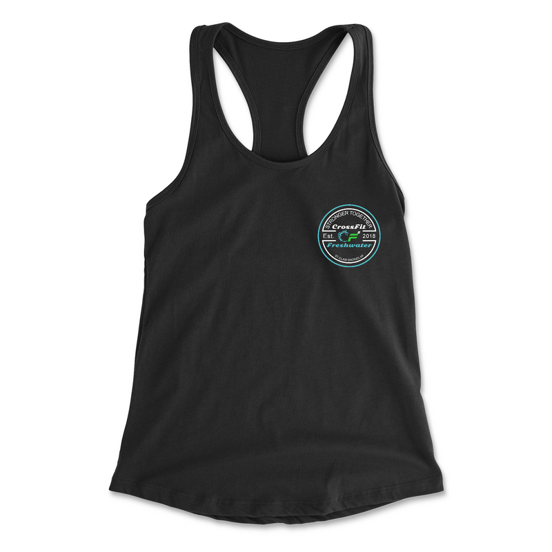 Womens 2X-Large BLACK Tank Top