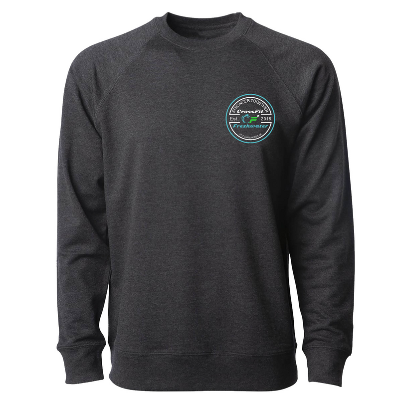 Mens 2X-Large CHARCOAL_HEATHER CrewNeck