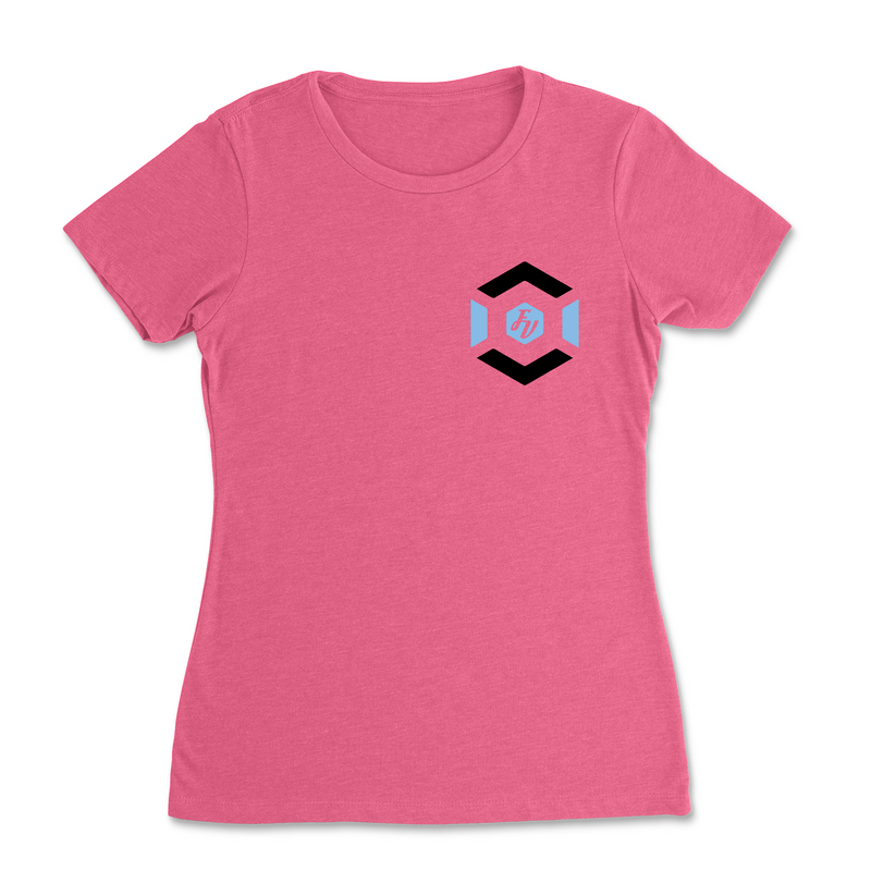Womens 2X-Large HOT_PINK T-Shirt