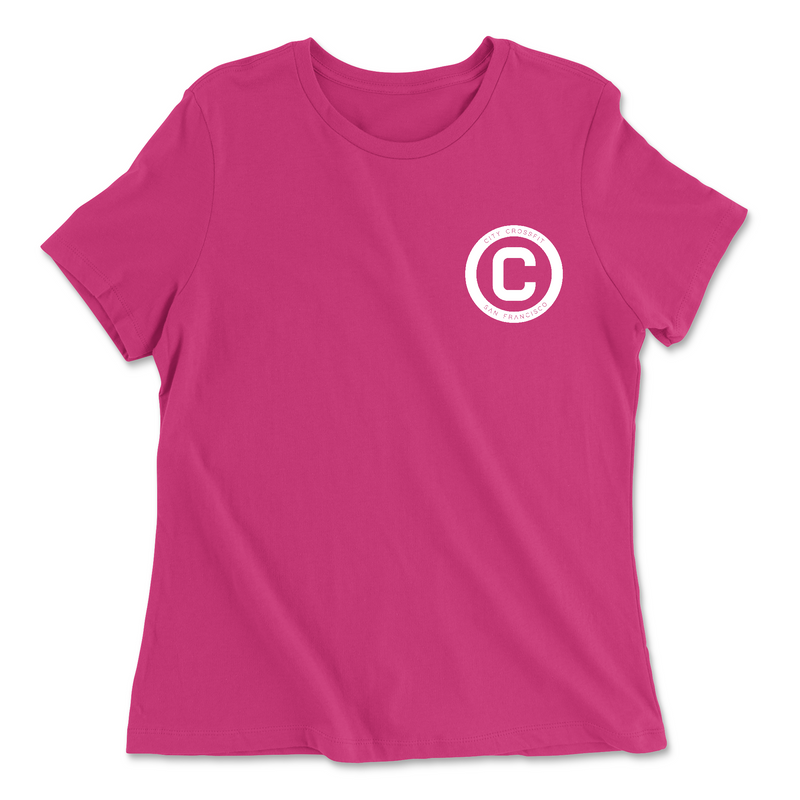 The City CrossFit The Yard - Womens - Relaxed Jersey T-Shirt