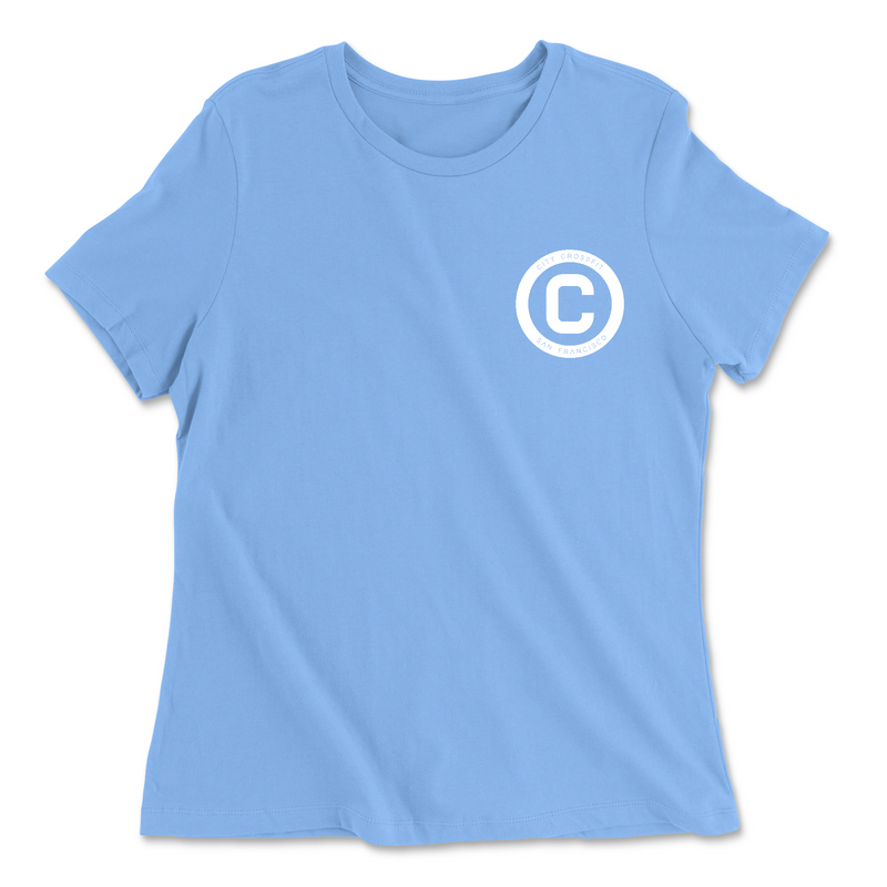 The City CrossFit The Yard - Womens - Relaxed Jersey T-Shirt