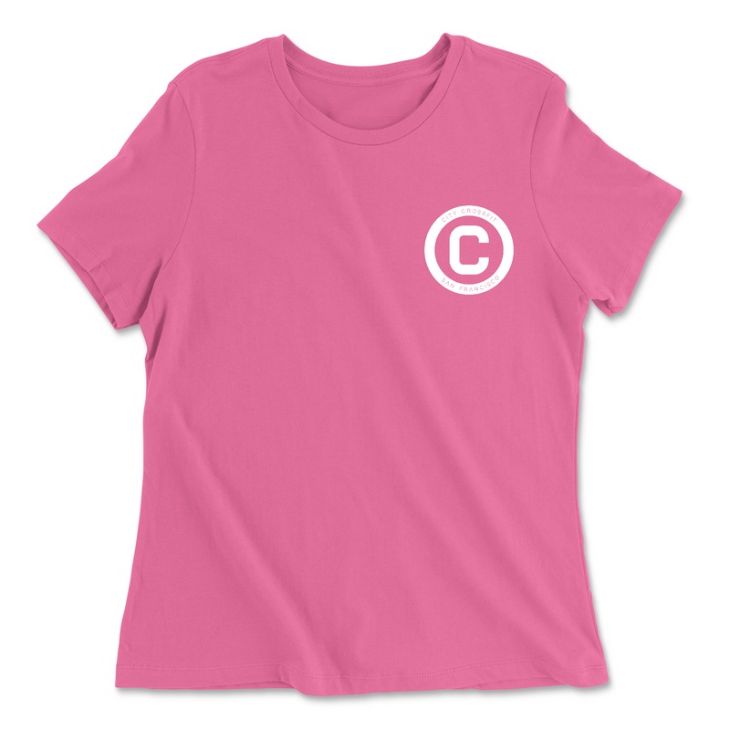 The City CrossFit The Yard - Womens - Relaxed Jersey T-Shirt