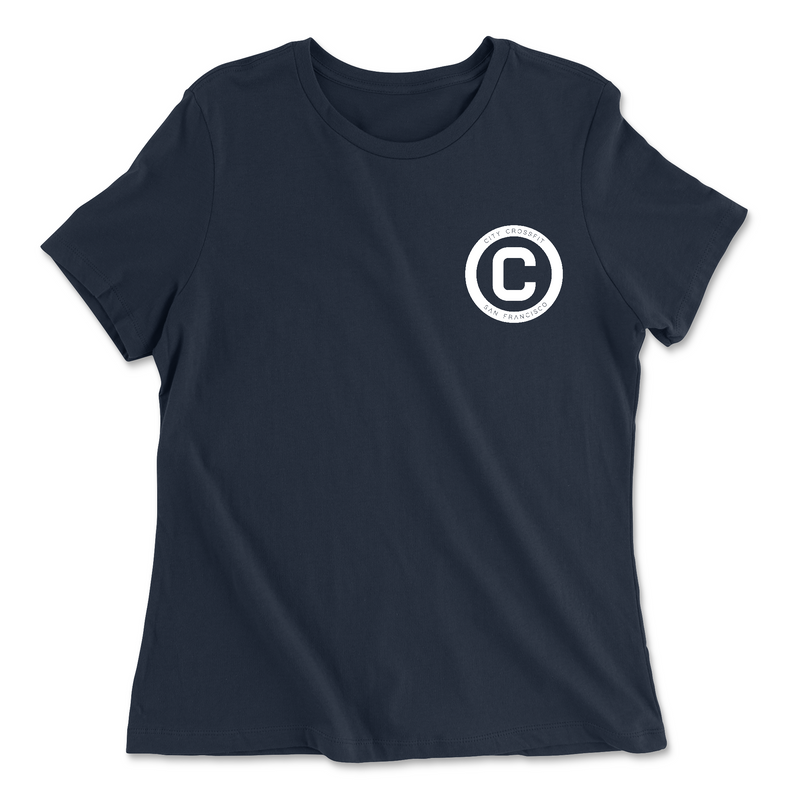 The City CrossFit The Yard - Womens - Relaxed Jersey T-Shirt