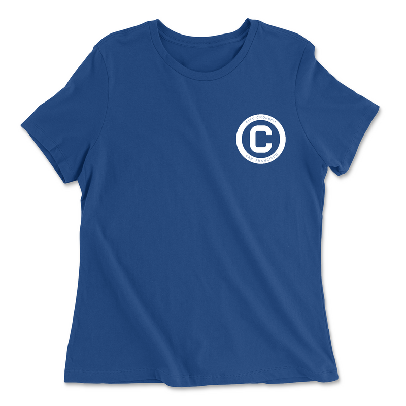 The City CrossFit The Yard - Womens - Relaxed Jersey T-Shirt