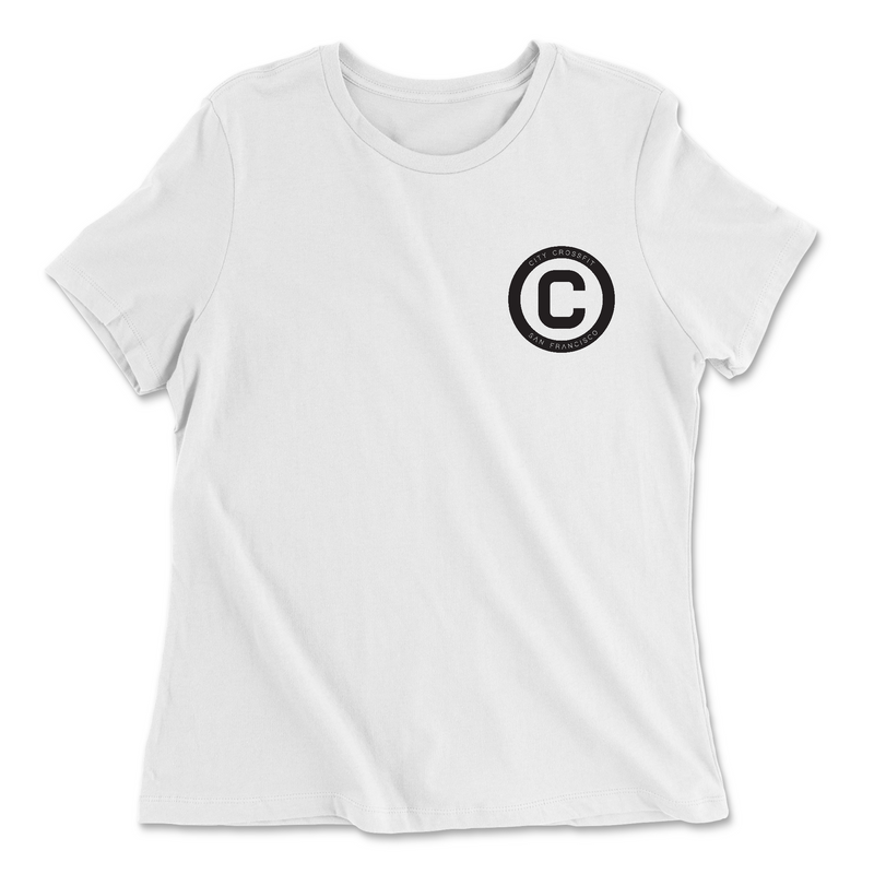 The City CrossFit The Yard - Womens - Relaxed Jersey T-Shirt