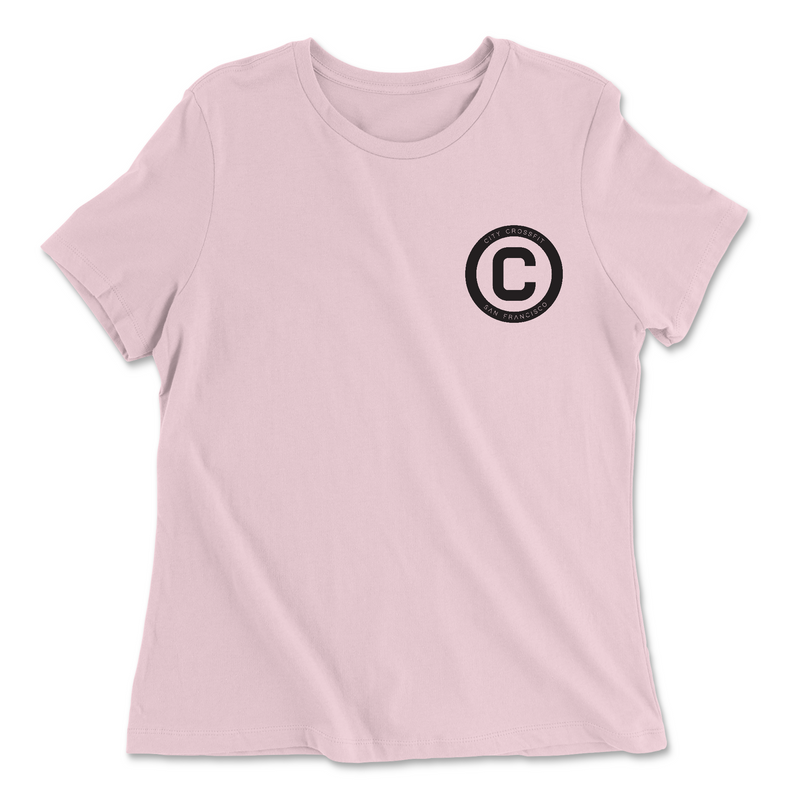 The City CrossFit The Yard - Womens - Relaxed Jersey T-Shirt