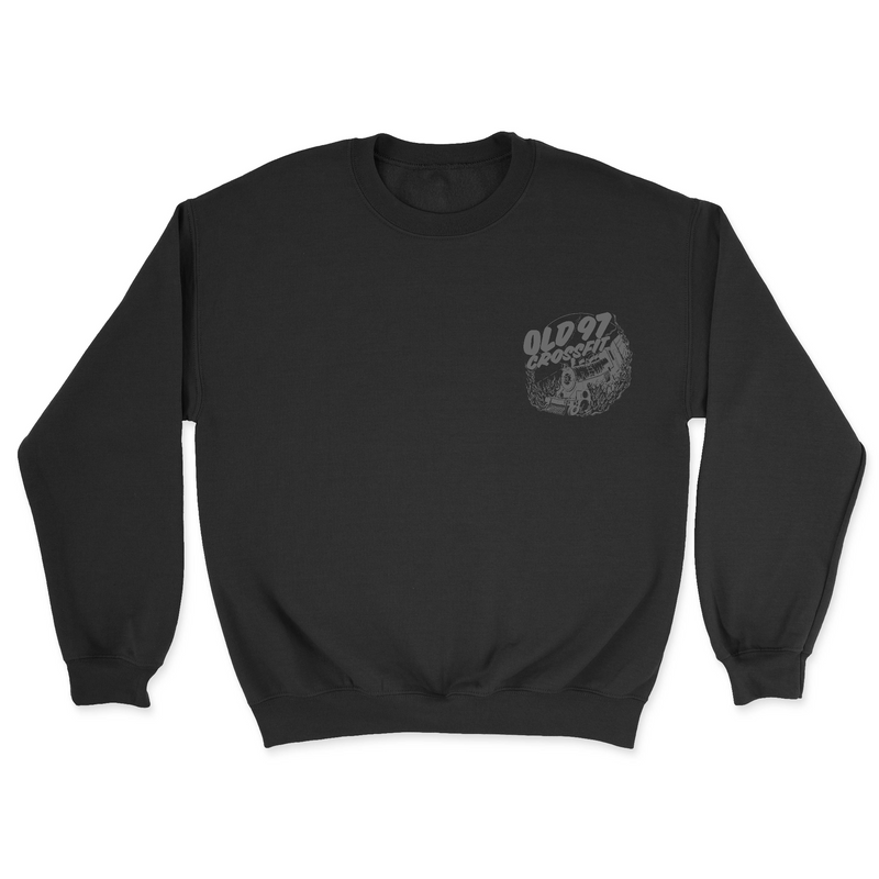 Old 97 CrossFit Grey Mens - Midweight Sweatshirt