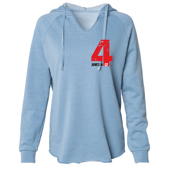 Womens 2X-Large MISTY_BLUE Hoodie