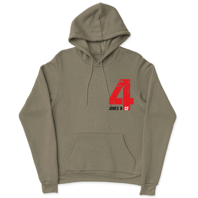 Mens 2X-Large OLIVE Hooded T-Shirt