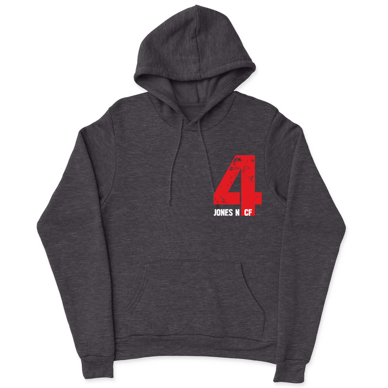 Mens 2X-Large CHARCOAL_HEATHER Hooded T-Shirt