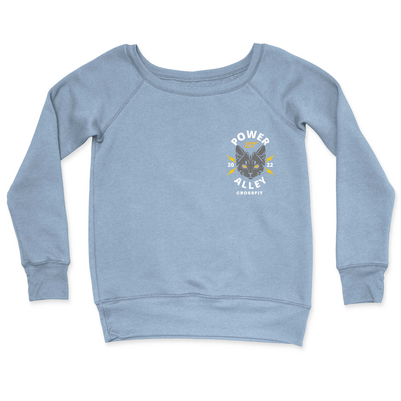 Power Alley CrossFit Power Alley Cat Pocket - Womens - CrewNeck