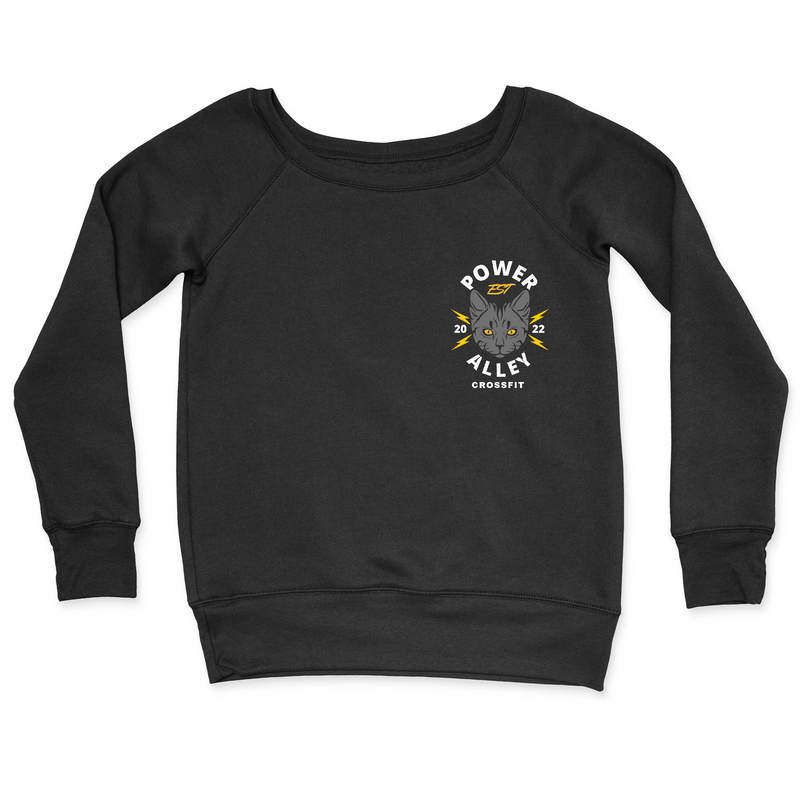 Power Alley CrossFit Power Alley Cat Pocket - Womens - CrewNeck