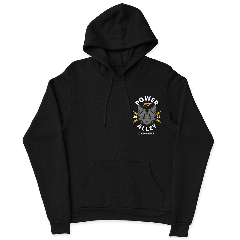 Power Alley CrossFit Power Alley Cat Pocket - Mens - Hooded T-Shirt