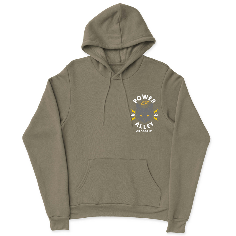 Power Alley CrossFit Power Alley Cat Pocket - Mens - Hooded T-Shirt