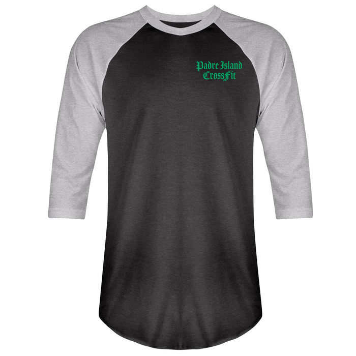 Padre Island CrossFit Saint Pukie Mens - 3/4 Sleeve