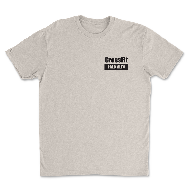 CrossFit Palo Alto Low Squats Mens - T-Shirt