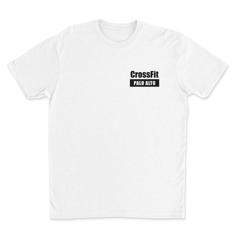 CrossFit Palo Alto Low Squats Mens - T-Shirt