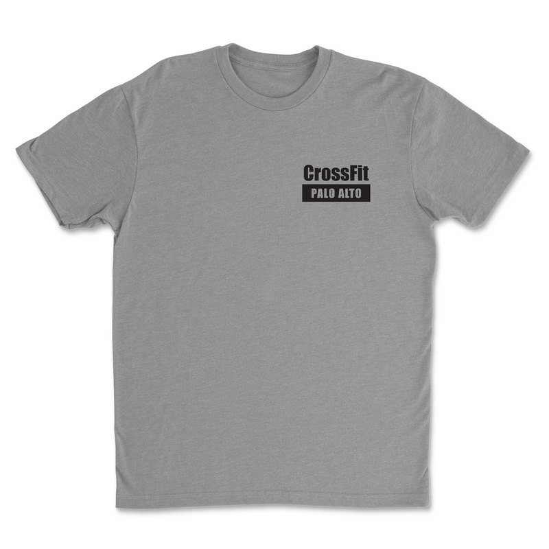 CrossFit Palo Alto Low Squats Mens - T-Shirt
