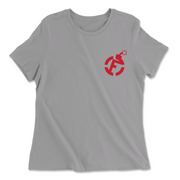 Womens 2X-Large SOLID_ATHETIC_GREY Relaxed Jersey T-Shirt