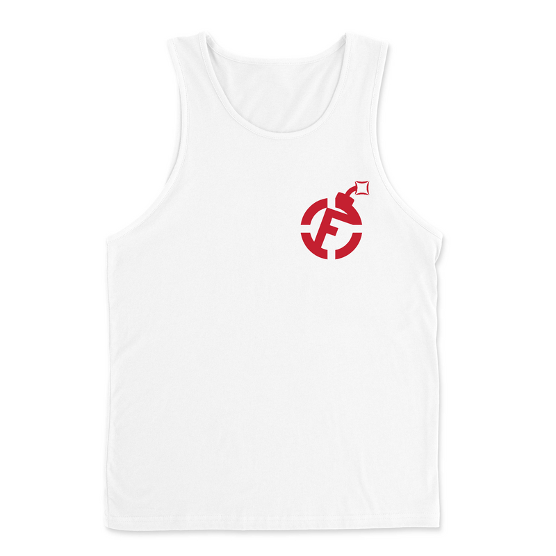Mens 2X-Large WHITE Tank Top
