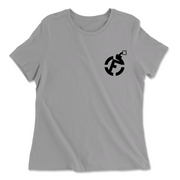 Womens 2X-Large SOLID_ATHETIC_GREY Relaxed Jersey T-Shirt