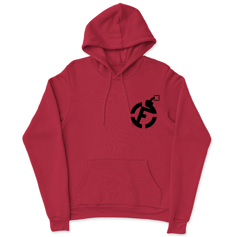 Mens 2X-Large RED Hoodie