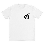 Mens 2X-Large WHITE T-Shirt