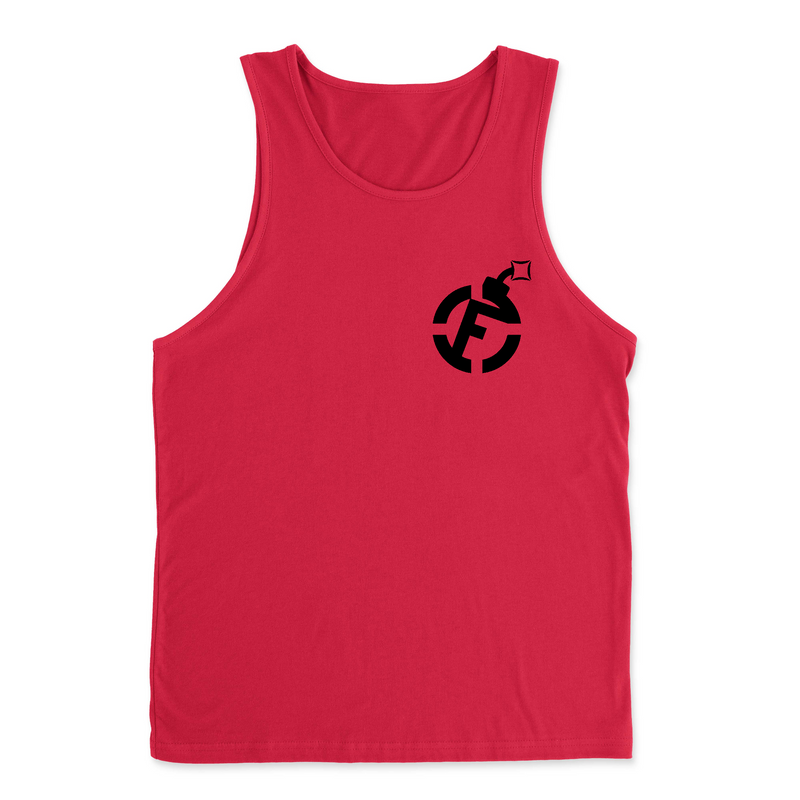 Mens 2X-Large RED Tank Top