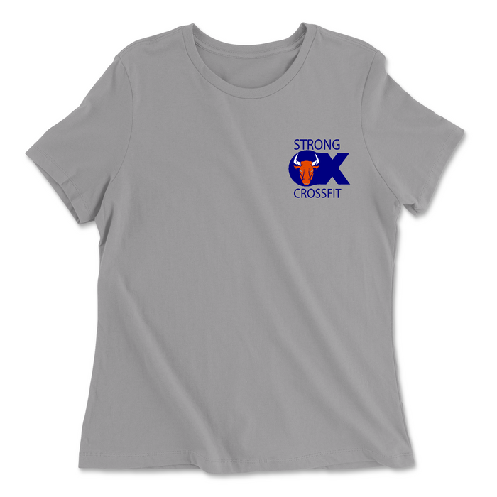 Strong Ox CrossFit Original Womens - Relaxed Jersey T-Shirt