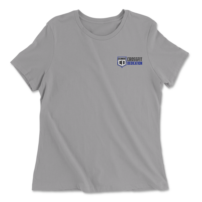 Womens 2X-Large SOLID_ATHETIC_GREY Relaxed Jersey T-Shirt