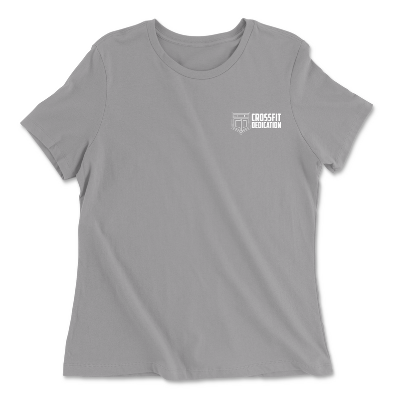 Womens 2X-Large SOLID_ATHETIC_GREY Relaxed Jersey T-Shirt