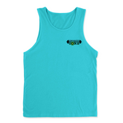 Mens 2X-Large TAHITI_BLUE Tank Top