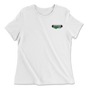 Womens 2X-Large WHITE Relaxed Jersey T-Shirt