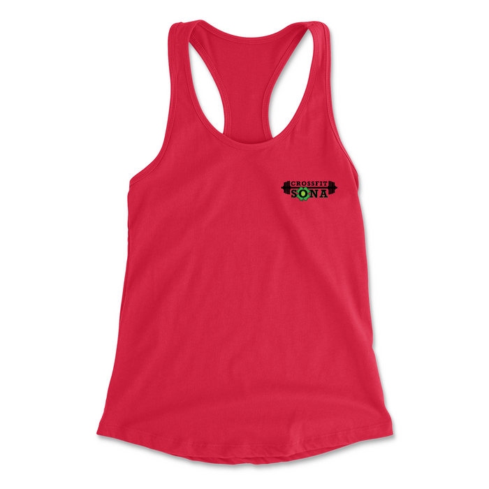 Womens 2X-Large RED Tank Top