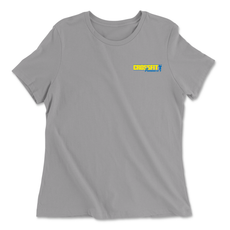 Womens 2X-Large SOLID_ATHETIC_GREY Relaxed Jersey T-Shirt
