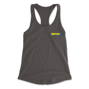 Womens 2X-Large DARK_GRAY Tank Top