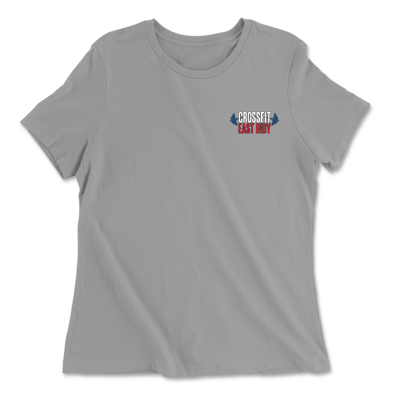 Womens 2X-Large SOLID_ATHETIC_GREY Relaxed Jersey T-Shirt