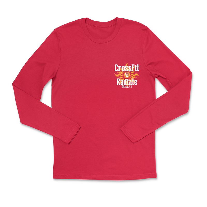 CrossFit Radiate Pocket (White) Mens - Long Sleeve