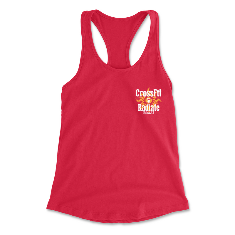 CrossFit Radiate Pocket (White) Womens - Tank Top
