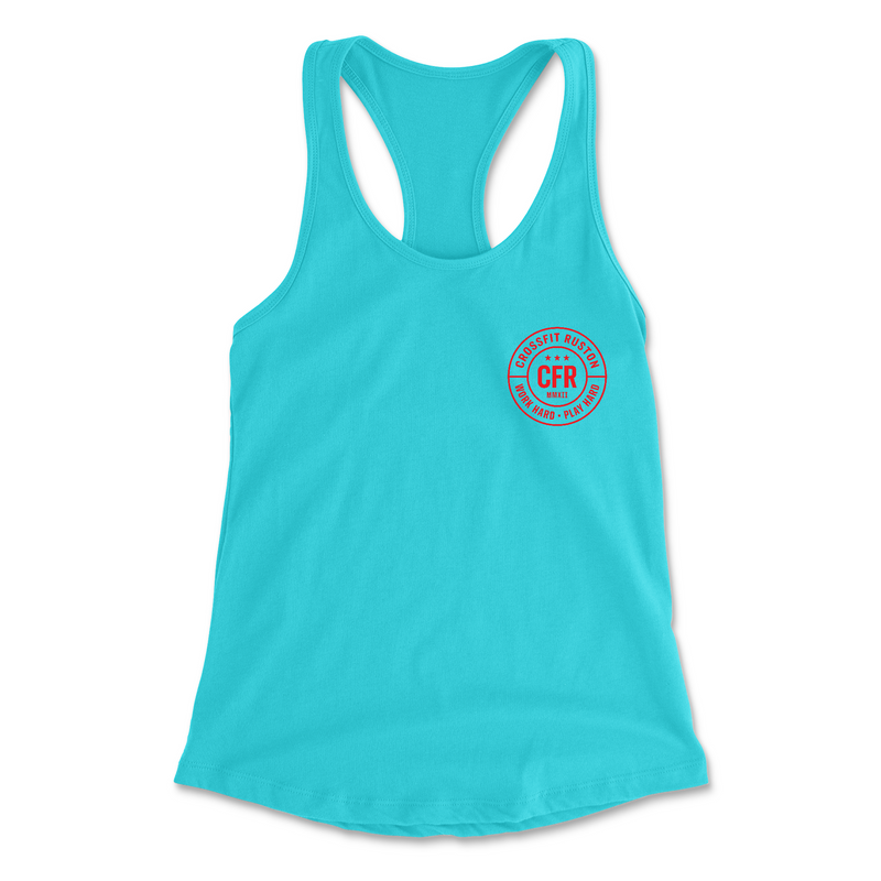 CrossFit Ruston Work Hard (Red) Womens - Tank Top
