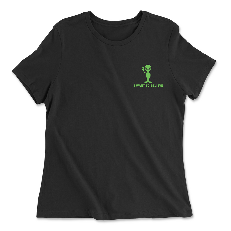 CrossFit Optimistic Area 51 WOD Womens - Relaxed Jersey T-Shirt
