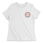 Womens 2X-Large WHITE Relaxed Jersey T-Shirt