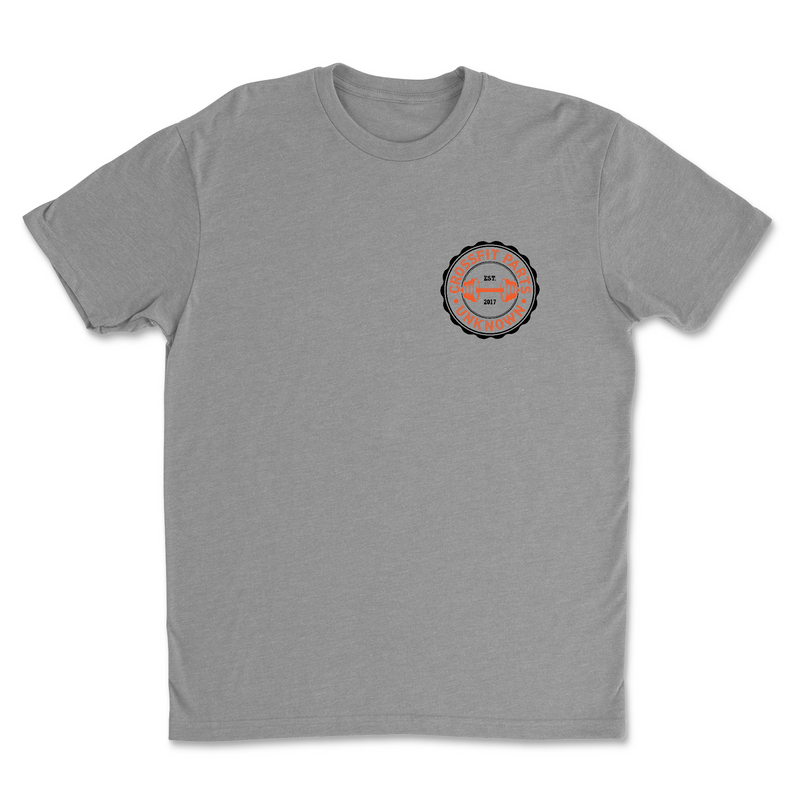 Mens 2X-Large DARK_HEATHER_GREY T-Shirt
