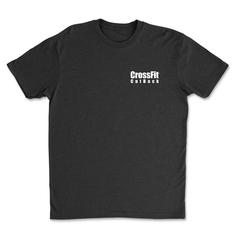 CrossFit CutBack Pocket White Mens - T-Shirt